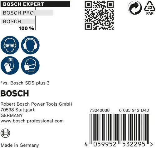 Bosch Hammerbohrer Expert SDS plus-7X D.4mm Arbeits-L.50mm L.115mm 10 St.