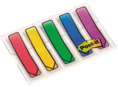 Post-it Haftstreifen Index Pfeile 684ARR1 20Blatt sortiert 5 St./Pack