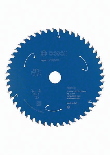 Bosch Kreissägeblatt Expert Wood AD165mm Z.48 WZ Bohr.20mm Schnitt-B.1,5mm