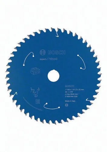 Bosch Kreissägeblatt Expert Wood AD165mm Z.48 WZ Bohr.20mm Schnitt-B.1,5mm