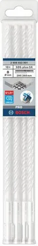 Bosch Hammerbohrer PRO Arbeits-L.200mm D.8mm L.260mm SDS plus-5X