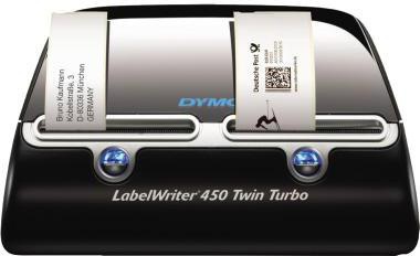 DYMO Etikettendrucker LabelWriter 450 Twin Turbo S0838870 schwarz