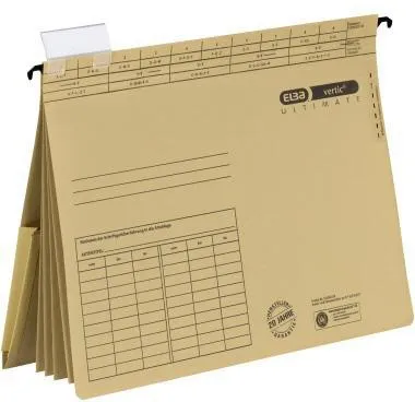 ELBA Hängehefter vertic ULTIMATE 100082310 DIN A4 kfm. Heftung braun