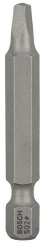Bosch Schrauberbit Extra-Hart ISO 1173 E6.3 R2 L.49mm 1/4Zoll-Außen-6kt 3St.