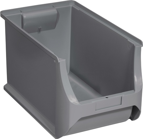 Sichtlagerkasten ProfiPlus L355xB205xH200mm PP grau stapelbar ALLIT