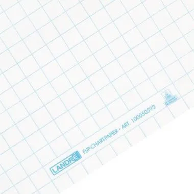 Landre Flipchartblock 100050592 68x99cm 20Bl gel. kar 5 St./Pack.