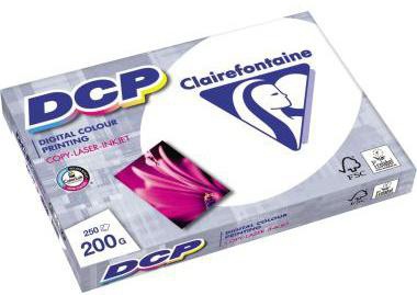 Clairefontaine Farblaserpapier DCP 1807C DIN A4 200g ws 250 Bl./Pack.