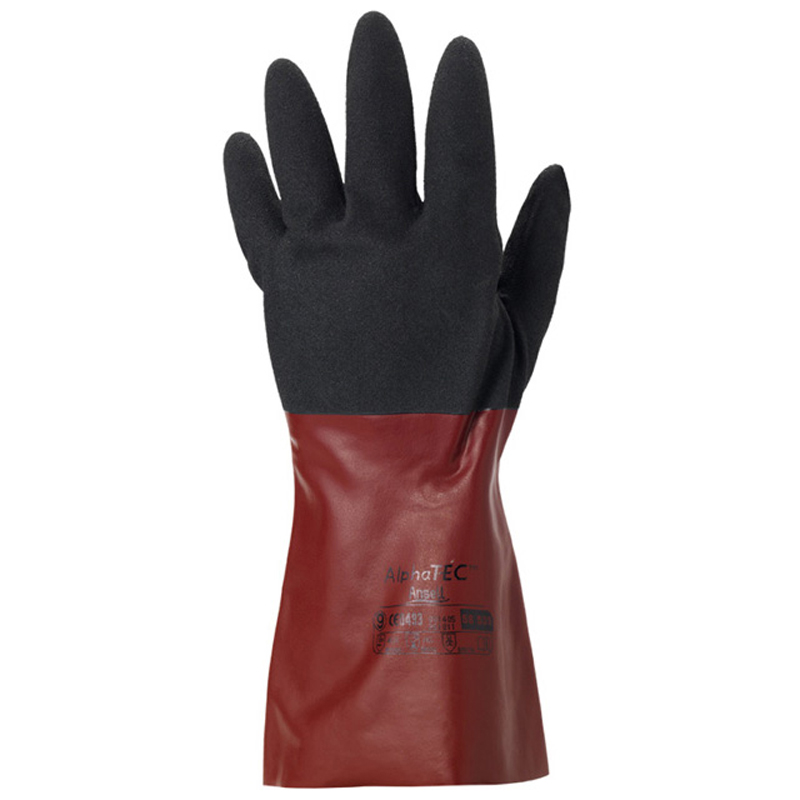 ANSELL Chemikalienschutzhandschuh ALPHATEC grün/grau (58-530W) ANSELL Chemikalienschutzhandschuh ALPHATEC grün/grau (58-530W)