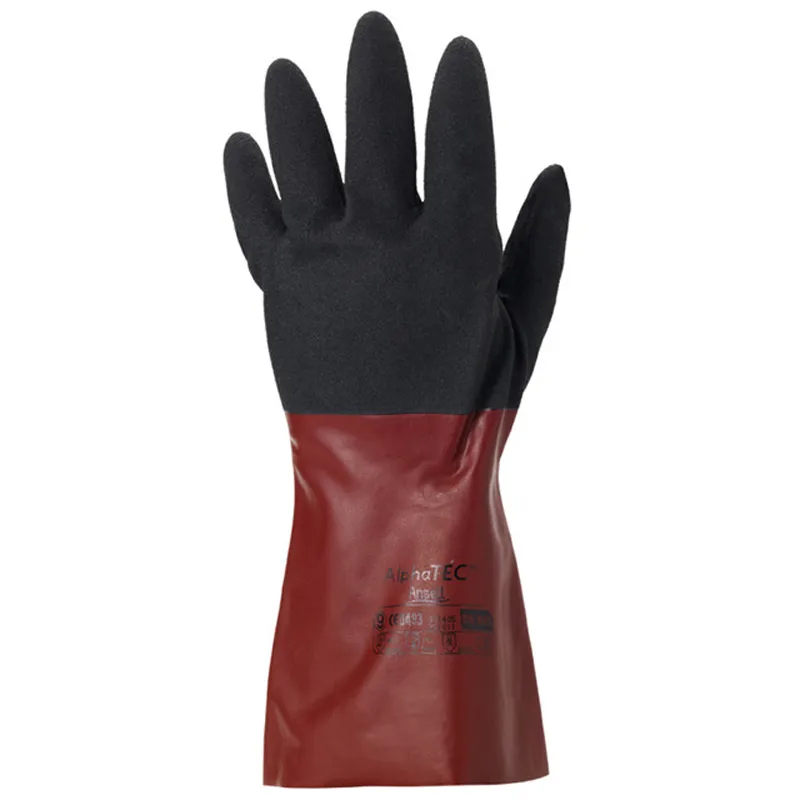 ANSELL Chemikalienschutzhandschuh ALPHATEC grün/grau (58-530W)