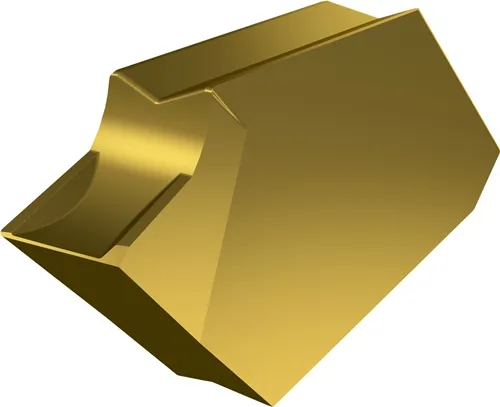 Drehwendeschneidplatte ISO LFUX 040800TR:T8330 Tiefe 4,9mm PVD beschichtet Gold