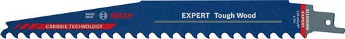 Bosch Säbelsägeblatt Expert Tough Wood Zahnteilung TPI 3 8,5 mm S-Schaft 