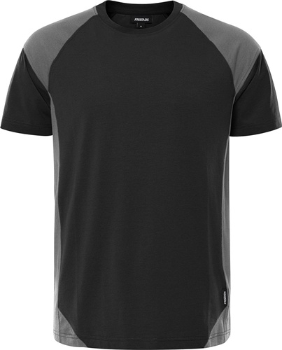 FRISTADS T-Shirt 7046 GTM Gr.4XL schwarz/grau