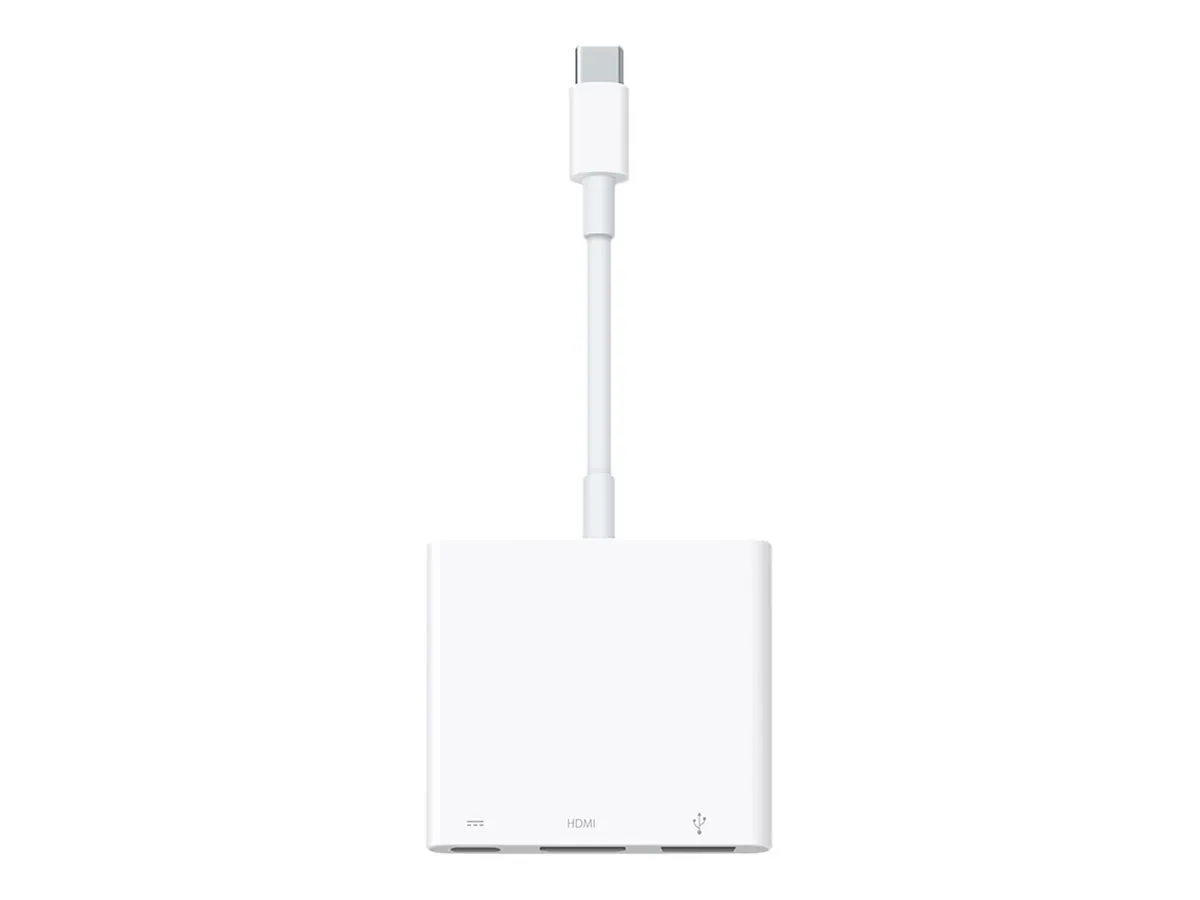 Apple USB-C Digital AV Multiport Adapter (3 in 1), Weiß