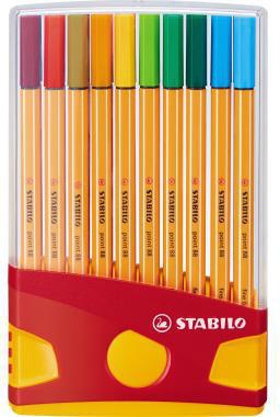 Tintenschreiber point 88 ColorParad 20St in 20 Farben i. Kunststoff Box