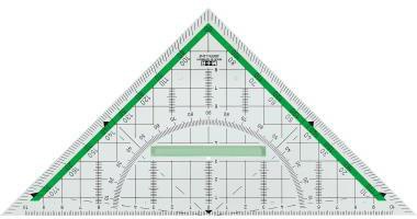 M+R Zeichendreieck Green Line 723230810 22cm
