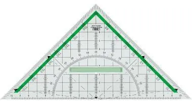 M+R Zeichendreieck Green Line 723230810 22cm