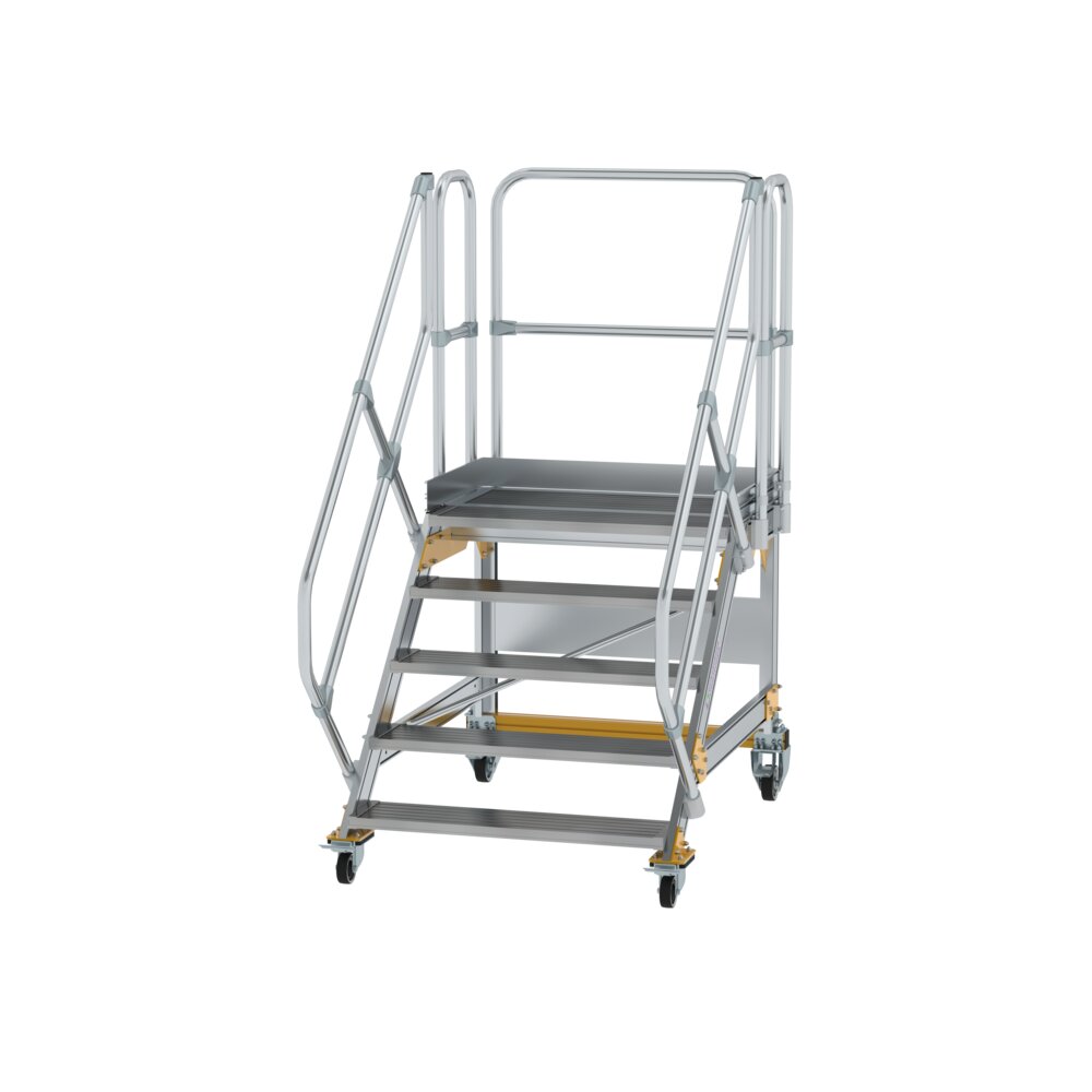 MUNK Plattformtreppe Aluminium,Stahl verzinkt