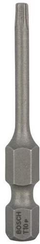 Bosch Schrauberbit Extra-Hart ISO 1173 E6.3 T10 L.49mm 1/4Zoll-Außen-6kt