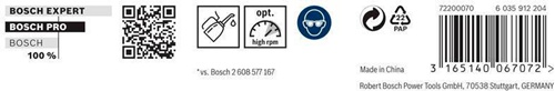 Bosch Metallbohrer PRO Metal Arbeits-L.78mm D.4,2mm L.119mm Typ N HSS-G 5St.