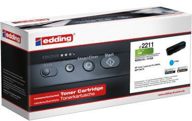 edding Toner 18-2211 wie HP W2031A cyan