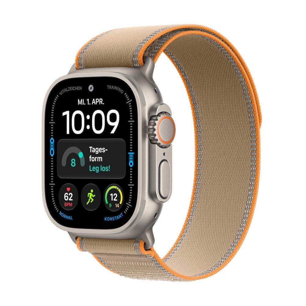 Apple Watch Ultra 4 Trail Loop, Natur, Sand, 49mm, M/L