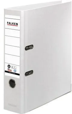 Falken Ordner Recycolor 11285897 DIN A4 80mm Papier weiß