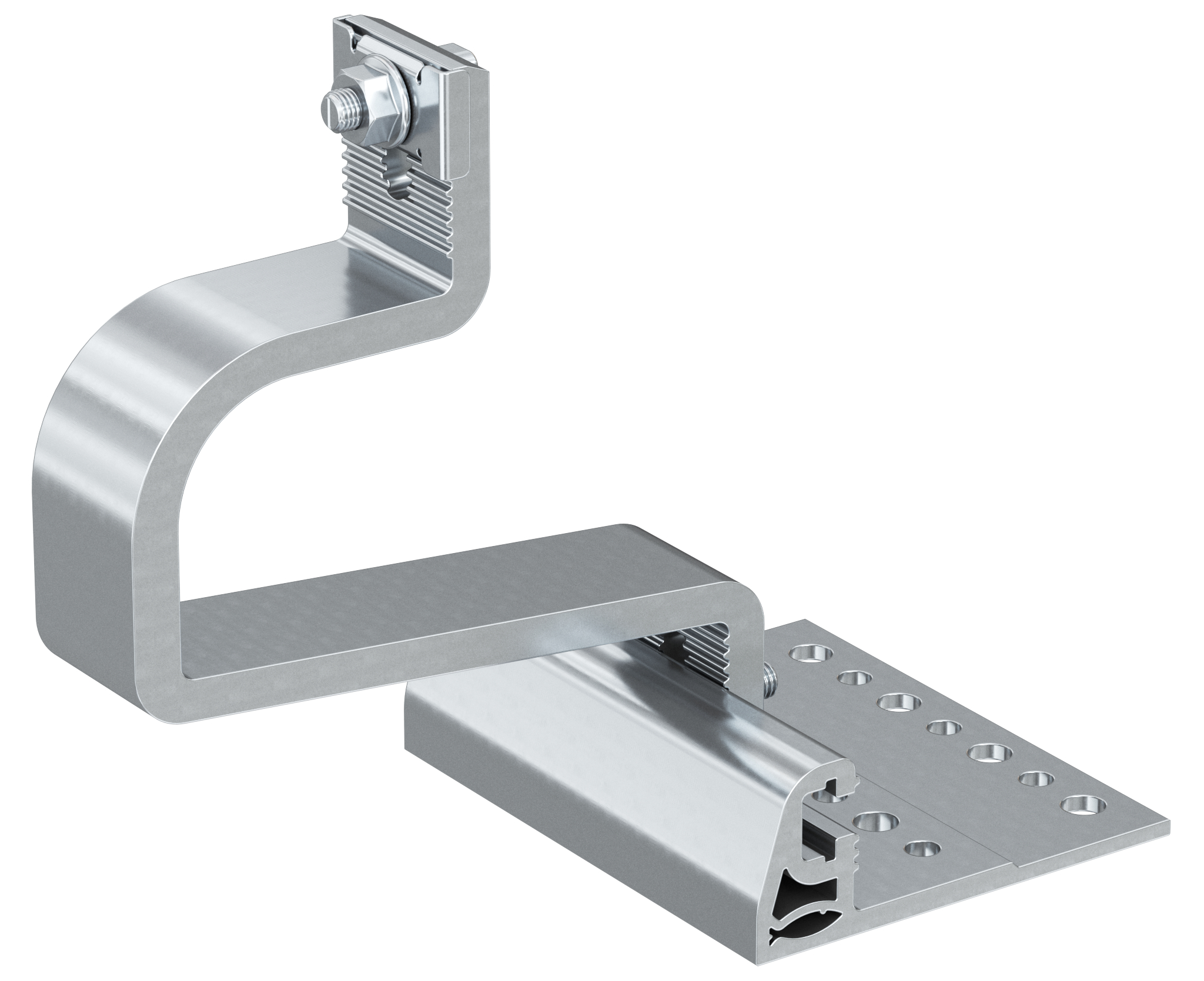 fischer Dachhaken RH 40-52 VB AL Aluminium