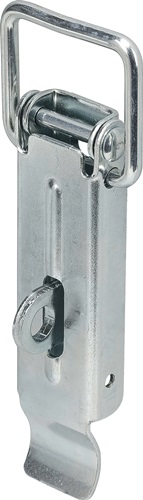 Spannverschluss H.110mm B.37mm STA blau verz.m.Plombiermögl.DIN 3133 VORMANN