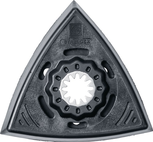 Schleifplattenset Dreieck gel.Starlock 2-tlg.FEIN