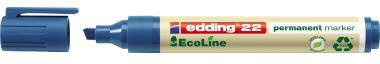 edding Permanentmarker 22 EcoLine 4-22003 1-5mm Keilspitze blau