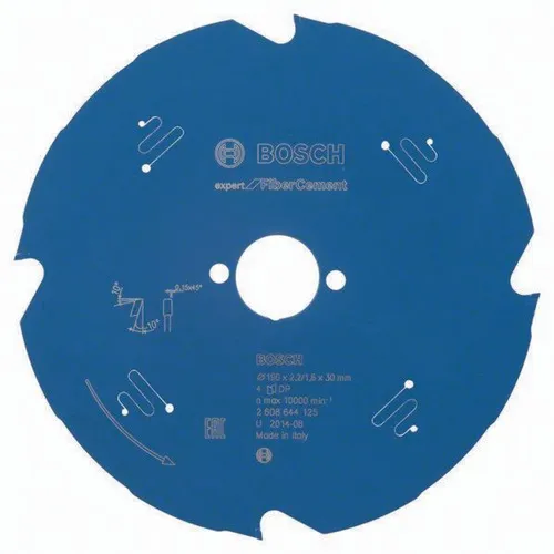 Bosch Kreissägeblatt AD 190mm Z.4 TCG Bohr.30mm Schnitt-B.2,2mm HM