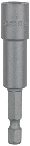 Bosch Steckschlüssel L.65mm SW8mm D.13mm m.Tiefenanschlag f.Gewinde M5