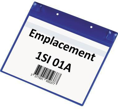DJOIS Kennzeichnungstasche Neodym 170111 A4 bl 5 St./Pack.