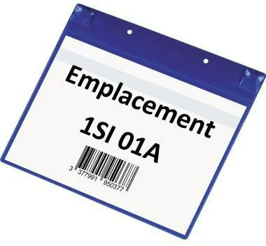 DJOIS Kennzeichnungstasche Neodym 170111 A4 bl 5 St./Pack.
