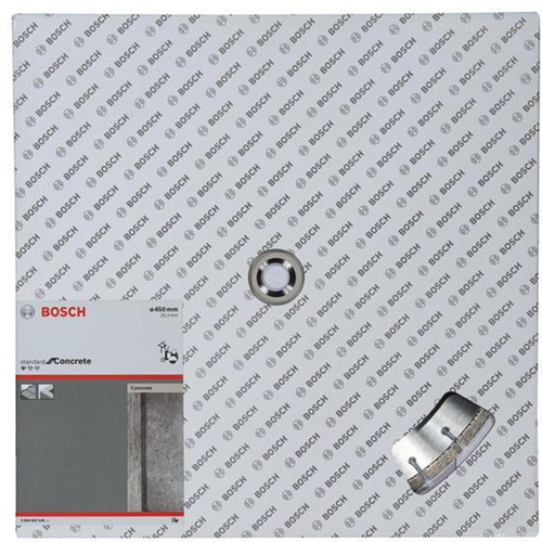 Bosch Diamanttrennscheibe Standard for Concrete D.450mm Bohrungs-D.25,40mm gesintert