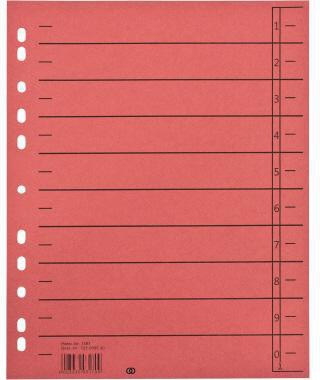Soennecken Trennblatt oeco 1459 A4 230g Karton rt 100St.