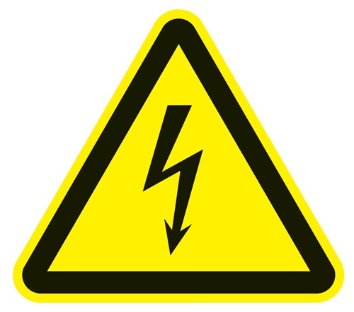 Warnzeichen ASR A1.3/DIN EN ISO 7010 200 mm Warnung vor Spannung
