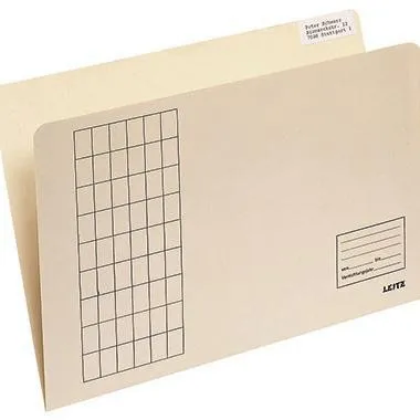 Leitz Einstellmappe 24330011 DIN A4 180g Karton chamois 100 St./Pack.