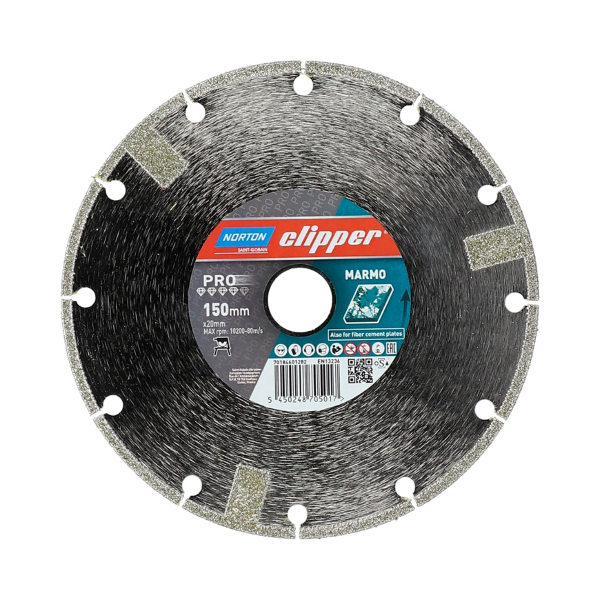 NORTON CLIPPER DIAMANTSCHEIBE PRO MARMO - 150 Ø mm