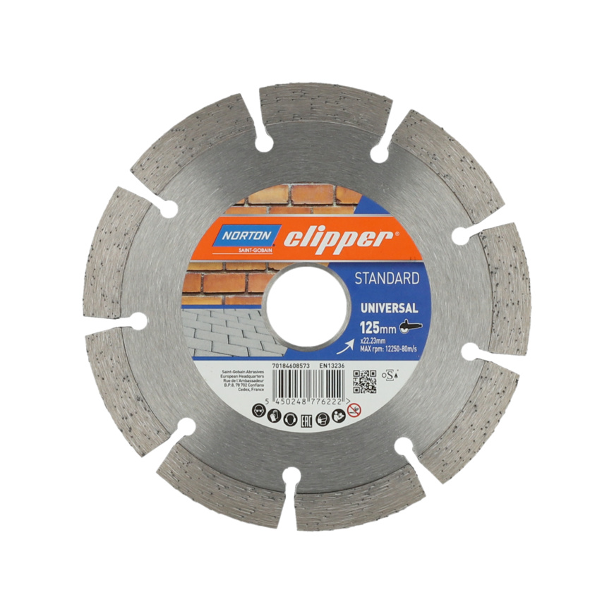 NORTON CLIPPER DIAMANTSCHEIBE STANDARD UNIVERSAL  - 22,23 mm