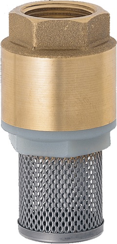 Fußventil GEKA Messing/Chromstahl GEKA