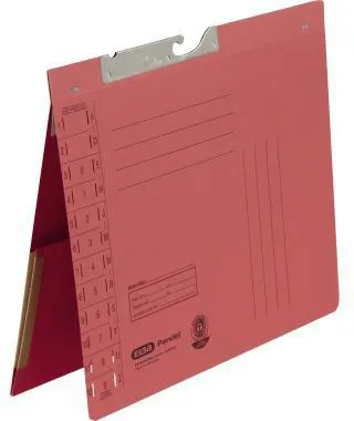 ELBA Pendelhefter 100570022 DIN A4 Amtsheftung 320g Manilakarton rot