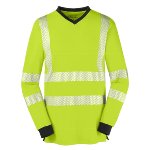 4PROTECT® Warnschutz-Langarm-Shirt JACKSONVILLE