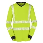 4PROTECT® Warnschutz-Langarm-Shirt JACKSONVILLE