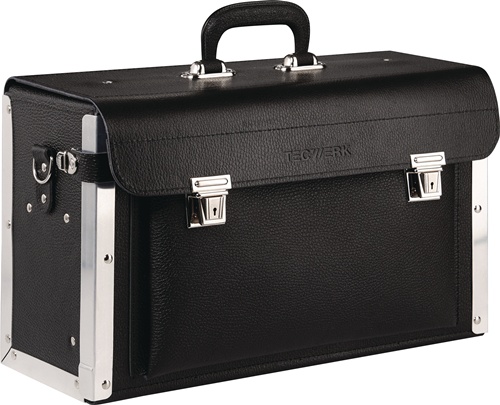 TECWERK Werkzeugtasche B430xT170xH280mm 16l Leder 