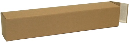 Karton 1-wellig Quattropack m.SK-Verschluss Maße 108x108x610mm A1 Q.1.20 B braun