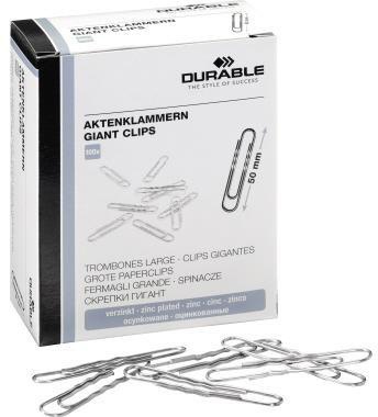 DURABLE Aktenklammer 122625 50mm verzinkt 100 St./Pack.