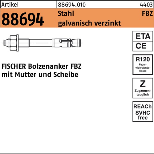 Bolzenanker R 88694 FISCHER