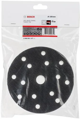Bosch Schleifwerkzeugadapter Arbeits-D.150mm gelocht m.Klettverschluss