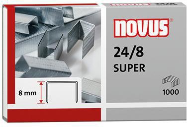 NOVUS Heftklammer 040-0038 24/8 Super verzinkt 1.000 St.Pack.